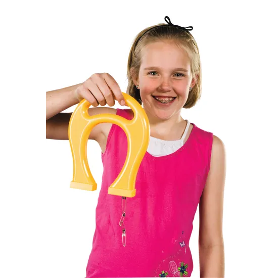Giant Horseshoe Magnet Assorted Colours - 20 cm - Educational Vantage