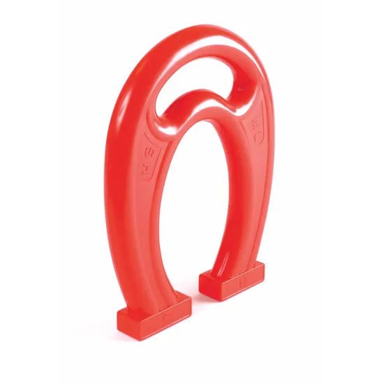 Giant Horseshoe Magnet Assorted Colours - 20 cm - Educational Vantage