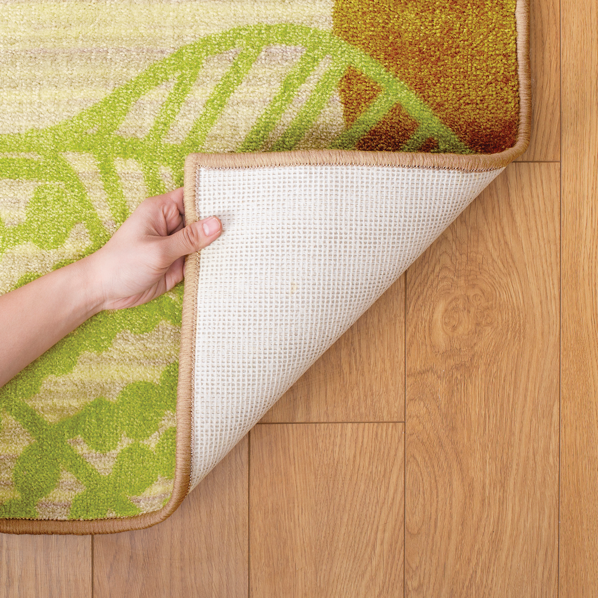 Green Leaf Carpet - 274 x 183cm - Educational Vantage