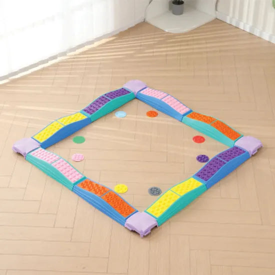 Tactile Balance Stones & Beams 20 Pieces - Educational Vantage