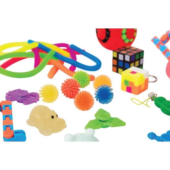 Fidget Toy Kit Set of 36 - Educational Vantage