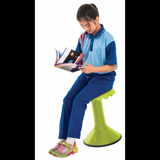 Ergerite Flexi Stool - Lime Green - 37 cm Seat Height - Educational Vantage