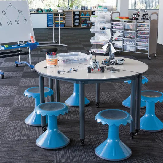 Ergerite Flexi Stool - Blue - 45cm - Educational Vantage