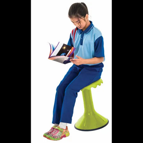 Ergerite Flexi Stool - Lime Green - 45 cm Seat Height - Educational Vantage