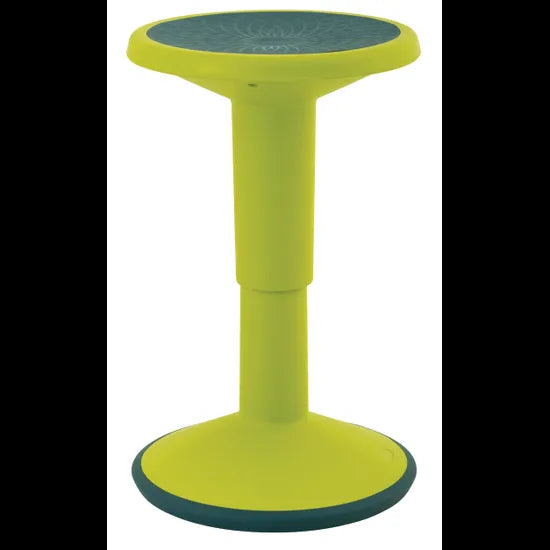 Ergerite - Height Adjustable Flexi Stool - Green - Educational Vantage