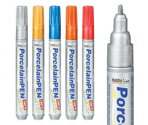 Kreul Porcelain Markers Pack of 5 - Educational Vantage
