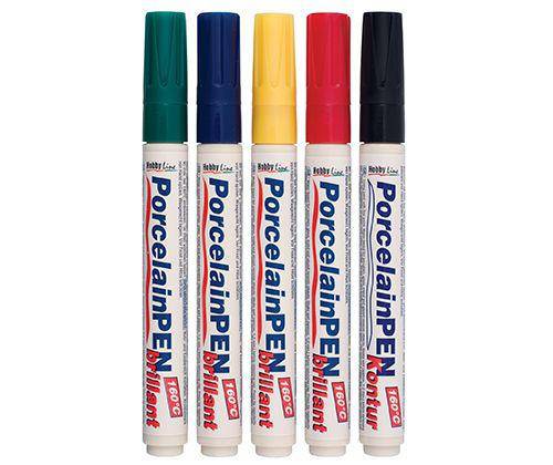 Kreul Porcelain Markers Pack of 5 - Educational Vantage