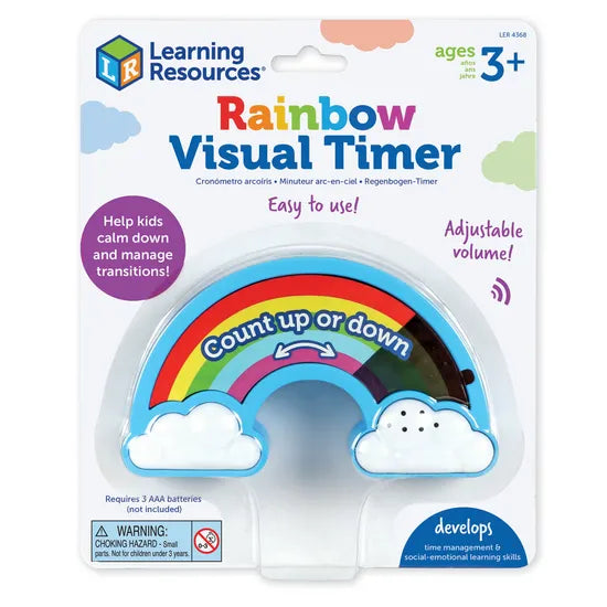 Rainbow Visual Timer - Educational Vantage
