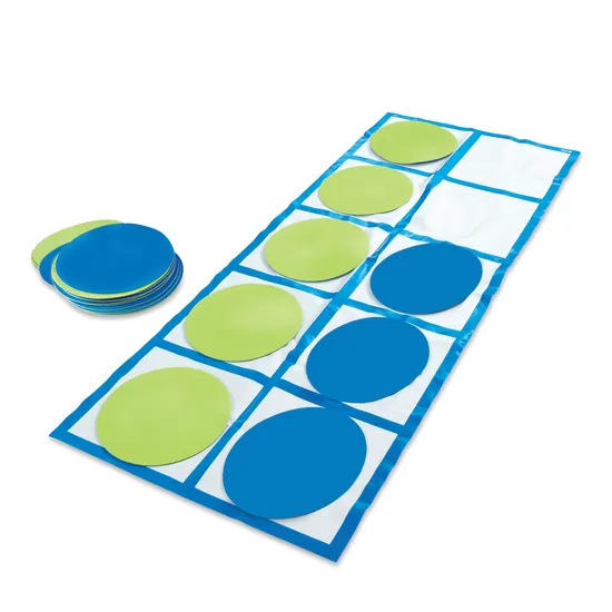 Ten-Frame Floor Mat Set - Educational Vantage