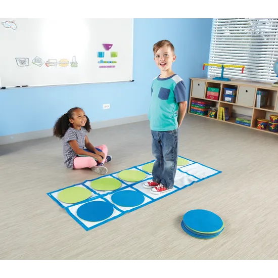 Ten-Frame Floor Mat Set - Educational Vantage