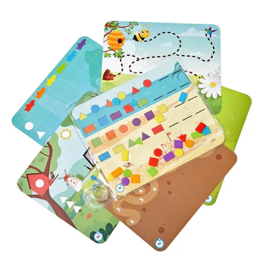 Colours & Shapes Sensory Pad - Educational Vantage