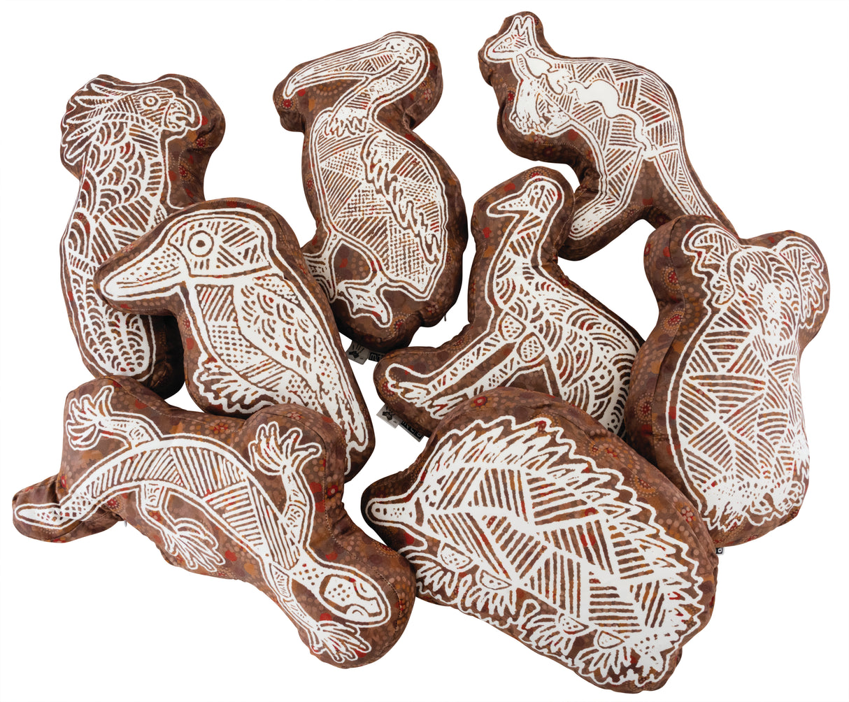 Gumbula Land Animals Cushions - Set 8 - Educational Vantage