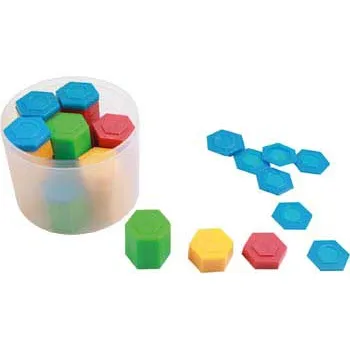 Plastic Weights - Set of 54 - Educational Vantage