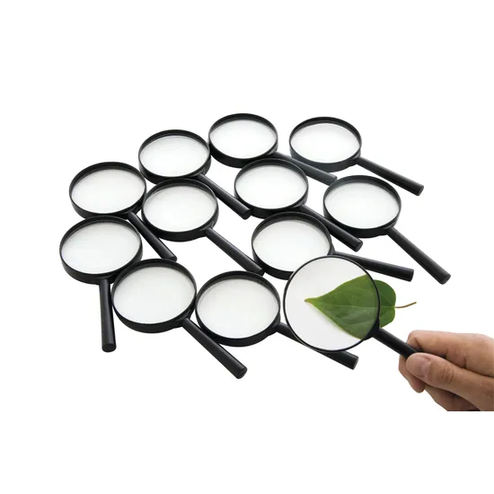 Hand Magnifiers - Pack of 12 - Educational Vantage