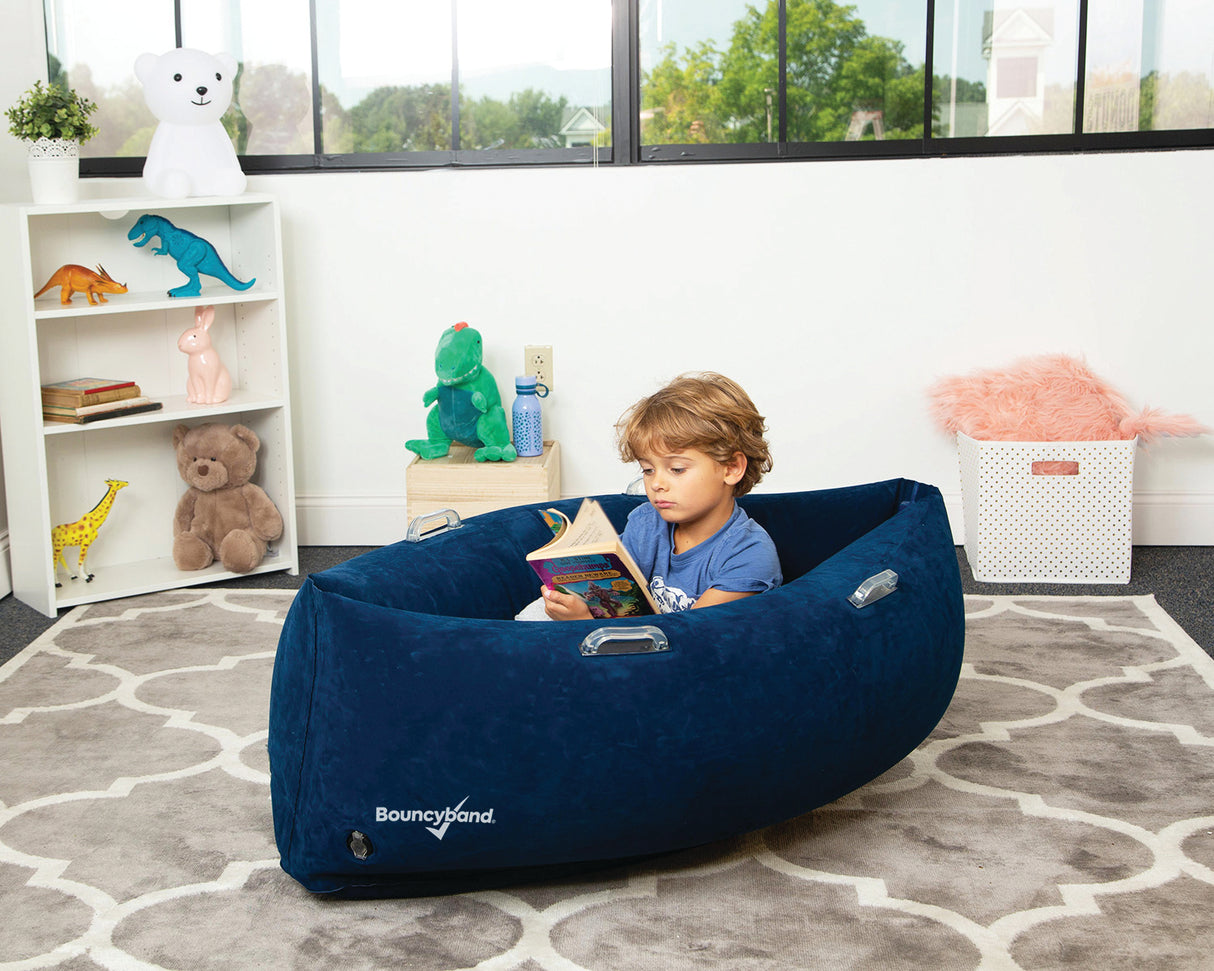Comfy Hugging Peapod Sensory Pod - 120 cm, Blue - Educational Vantage