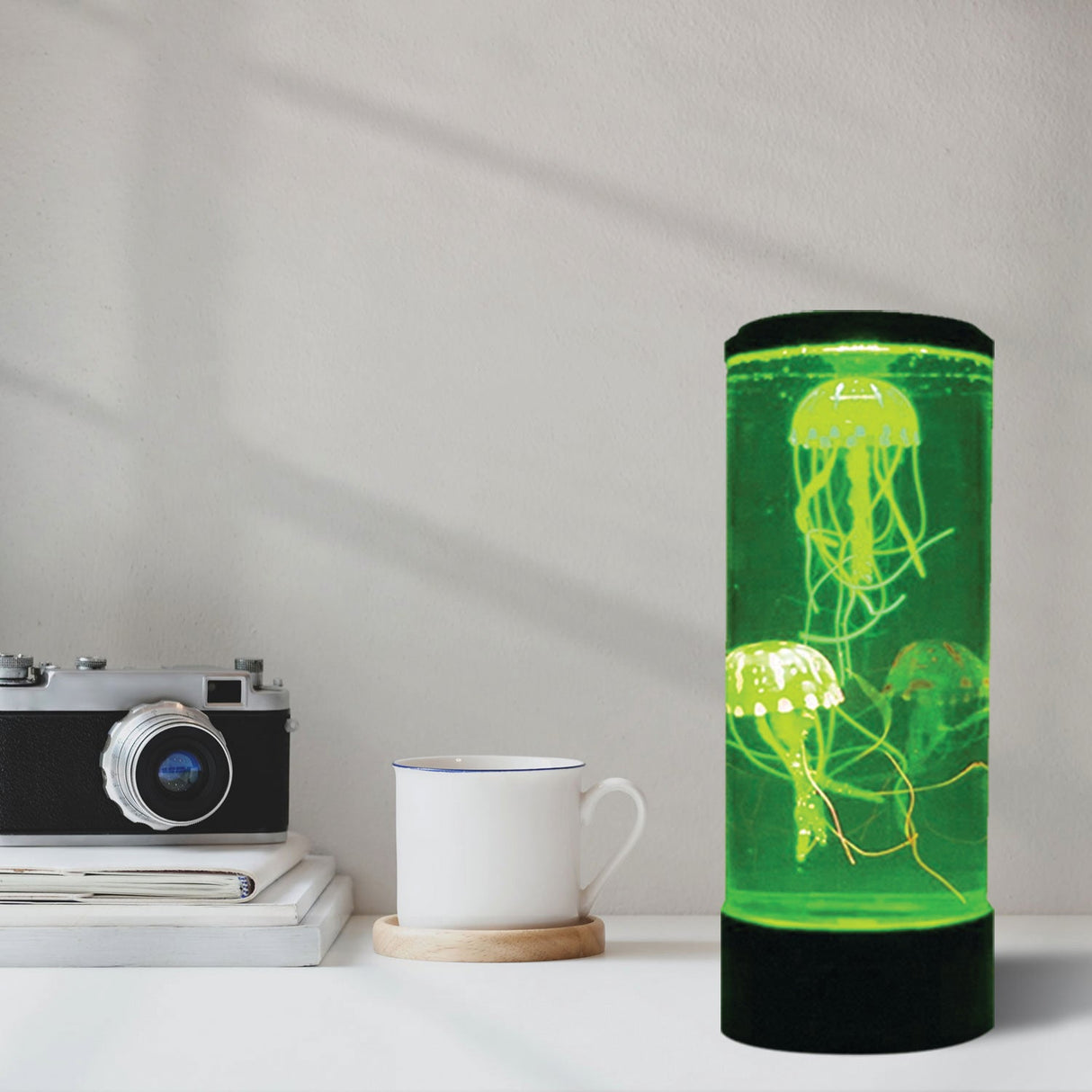 Jelly Fish Tank Round Black with Adaptor - Educational Vantage