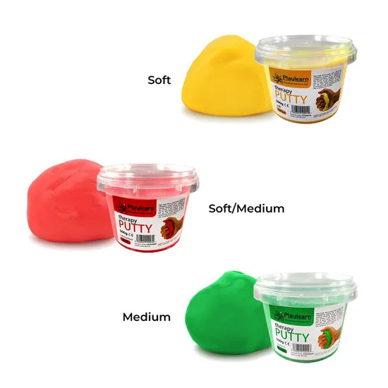 Therapy Putty - 5 colours - 5 strengths - Educational Vantage