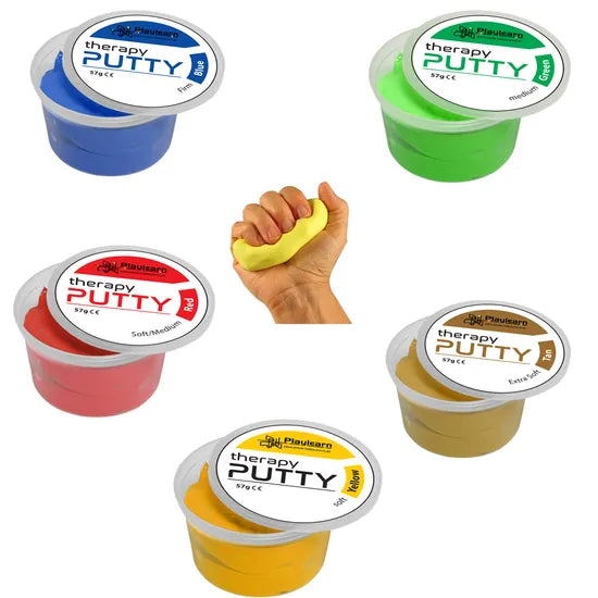 Therapy Putty - 5 colours - 5 strengths - Educational Vantage