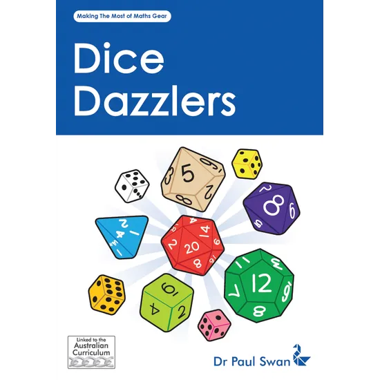 Dice Dazzlers Book Dr Paul Swan - Educational Vantage