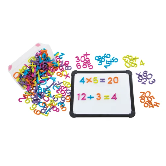 Magnetic Numbers - Set of 250 in Container - Educational Vantage