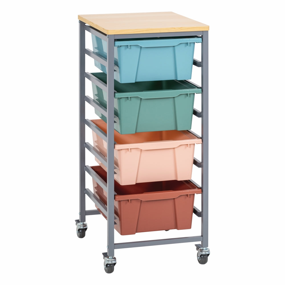 Single Tote Tray Trolley Kits - Educational Vantage