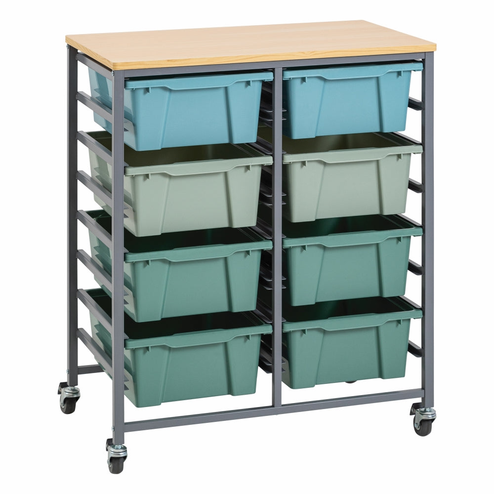 Double Tote Tray Trolley Kits - Educational Vantage