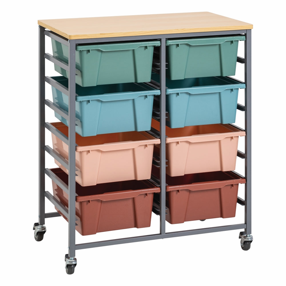 Double Tote Tray Trolley Kits - Educational Vantage