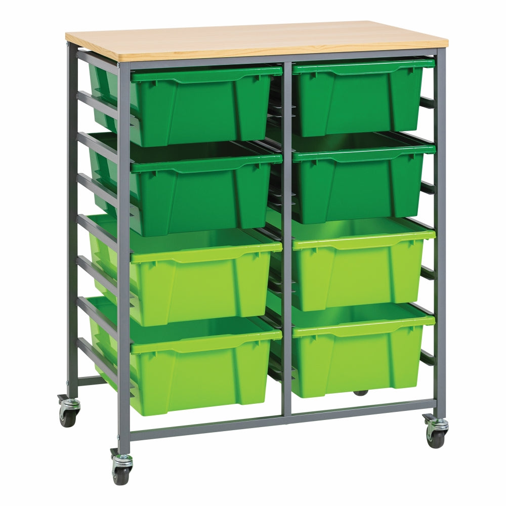 Double Tote Tray Trolley Kits - Educational Vantage