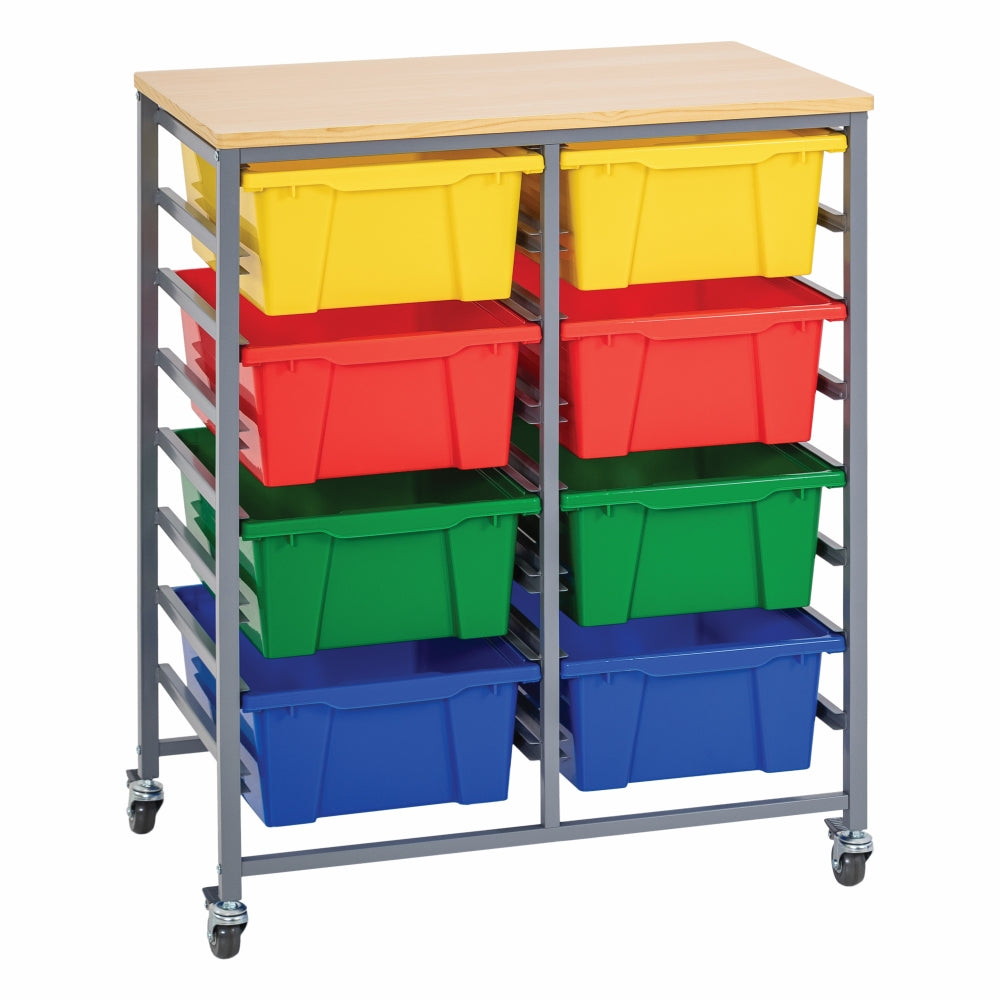 Double Tote Tray Trolley Kits - Educational Vantage