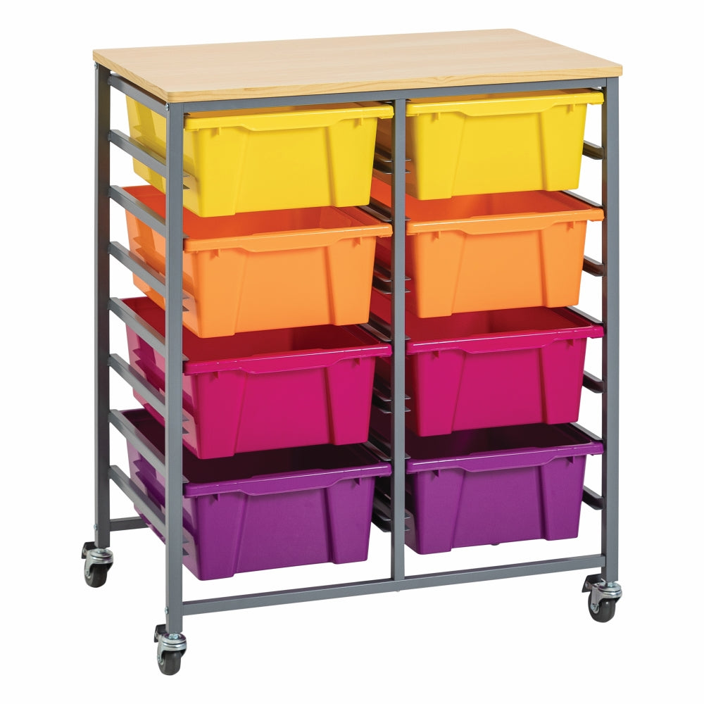 Double Tote Tray Trolley Kits - Educational Vantage