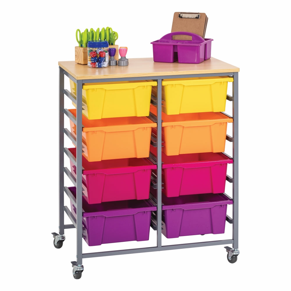 Double Tote Tray Trolley Kits - Educational Vantage