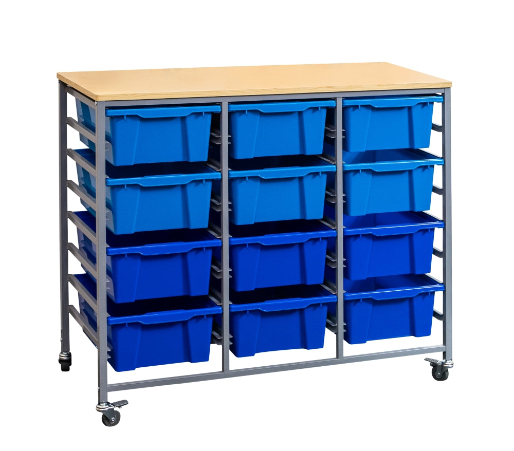Triple Tote Tray Trolley Kits - Educational Vantage
