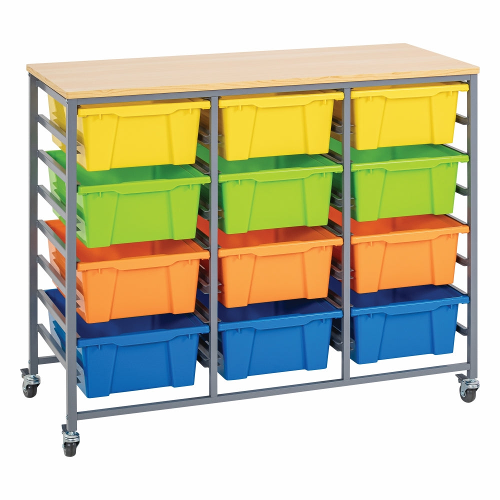 Triple Tote Tray Trolley Kits - Educational Vantage