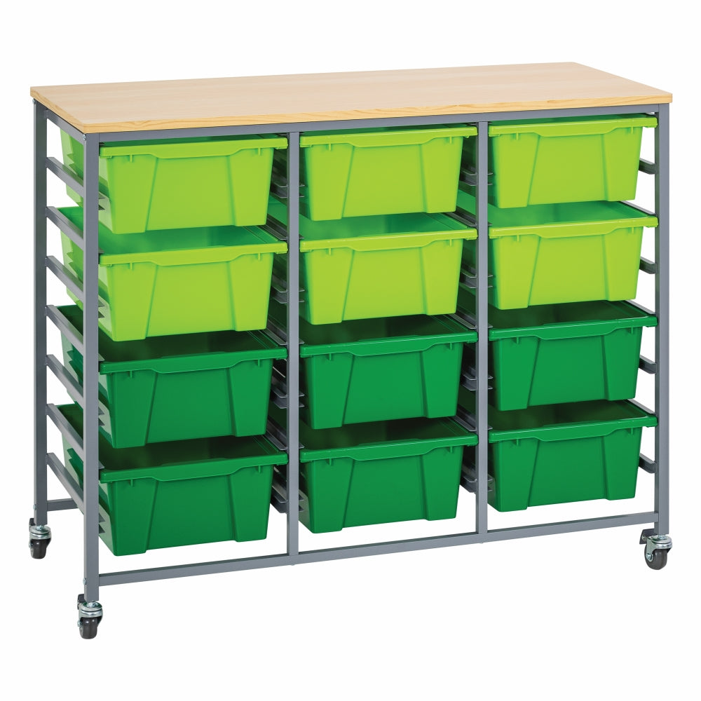 Triple Tote Tray Trolley Kits - Educational Vantage