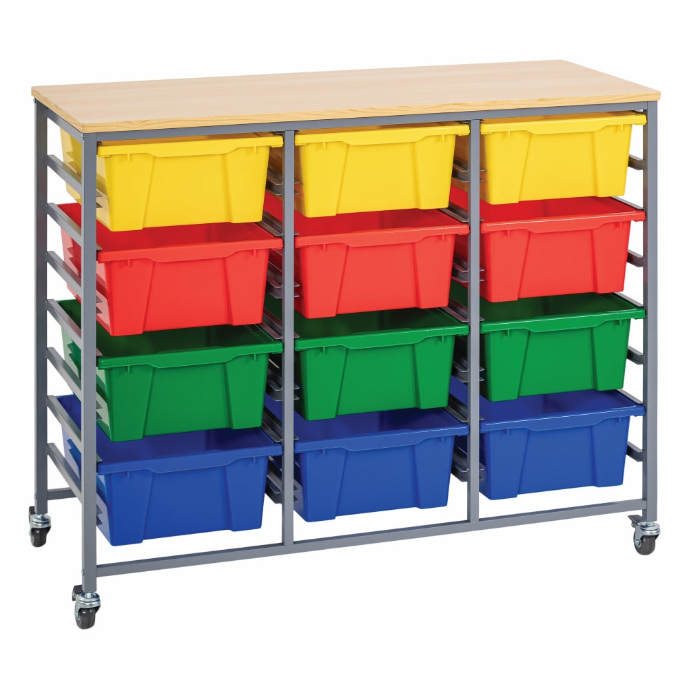 Triple Tote Tray Trolley Kits - Educational Vantage