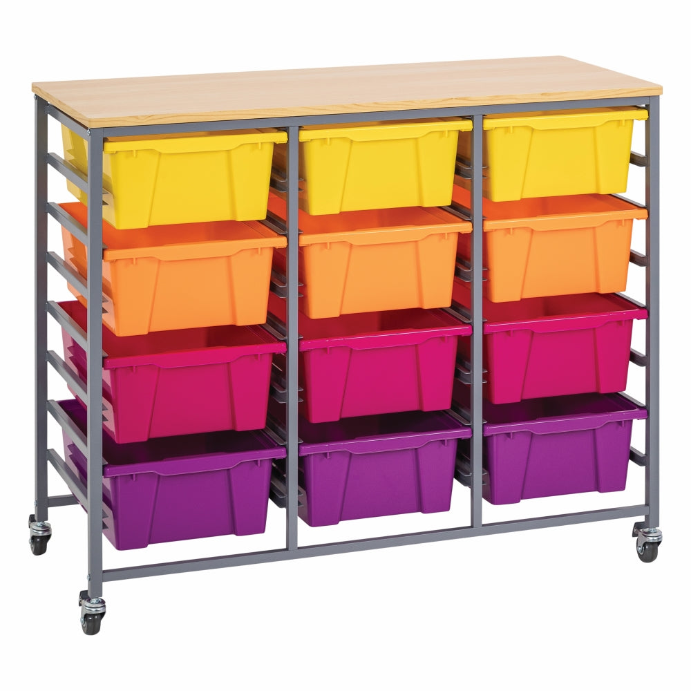 Triple Tote Tray Trolley Kits - Educational Vantage