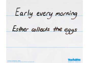 Teachables Lined Whiteboards - Pack of 30 - Educational Vantage