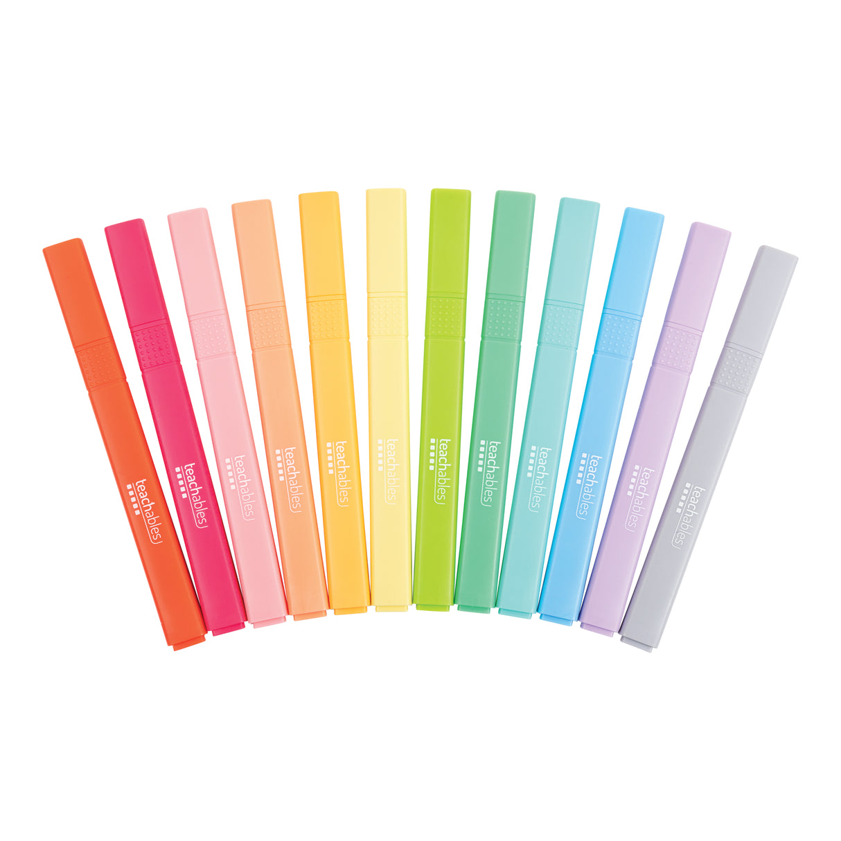 Highlighters Pastel Assorted - Pack of 12 - Educational Vantage