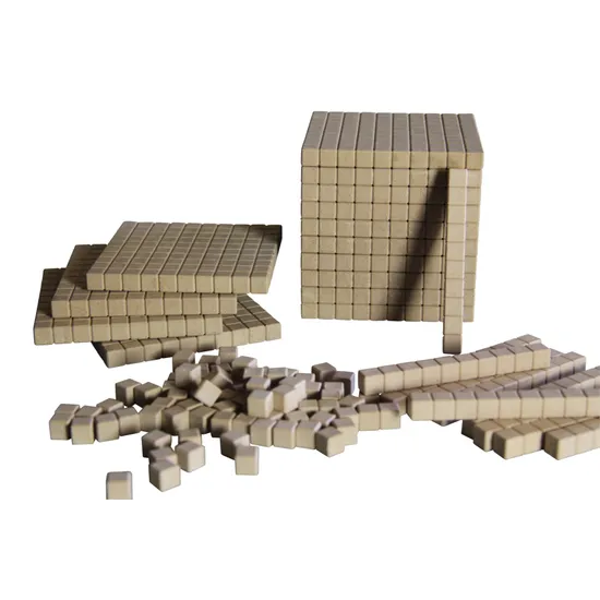 Teachables Eco-Wood Base Ten Set - 121 pc - Educational Vantage