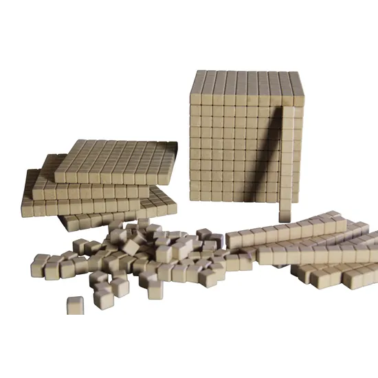 Teachables Eco-Wood Base Ten Set - 121 pc - Educational Vantage