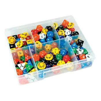 Dice: Class Set Polyhedra 106 pc - Educational Vantage