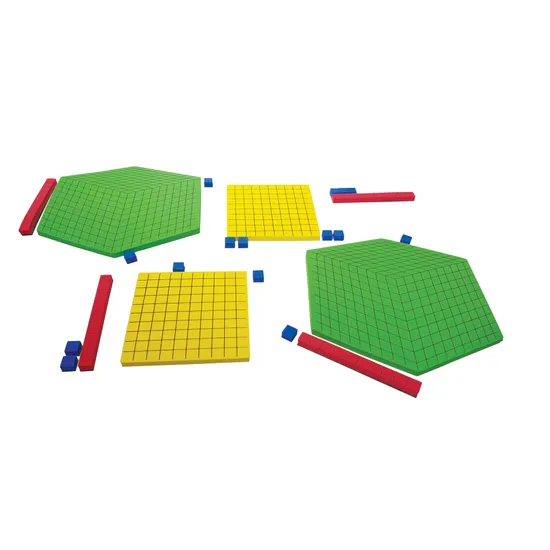 Magnetic Base 10 Foam 3D 57 pc - Educational Vantage