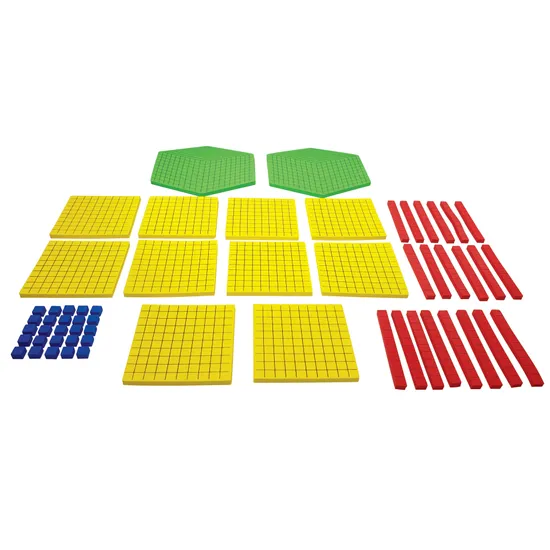 Magnetic Base 10 Foam 3D 57 pc - Educational Vantage