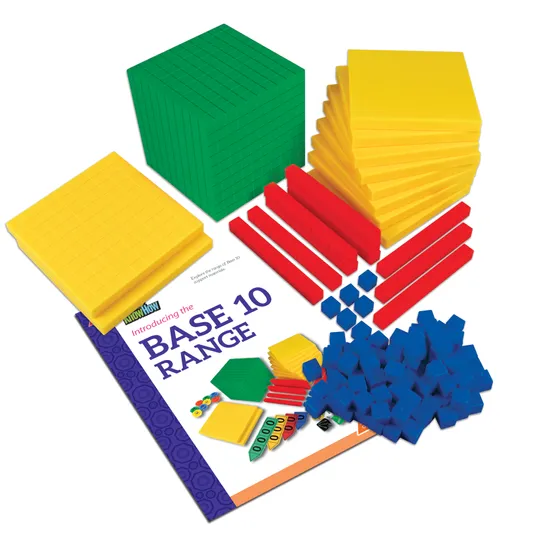 MAB Student Plastic Base Ten Set - GYRB - Educational Vantage