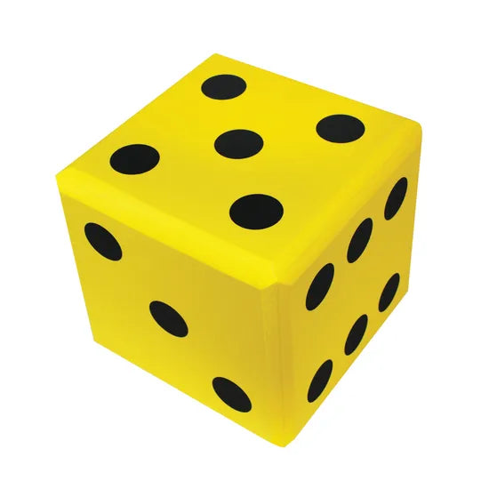 Dice: 6 Face 200mm Dot Foam - Educational Vantage
