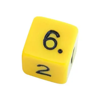 Dice: 6 Face Solid 1-6 50 Pieces - Educational Vantage