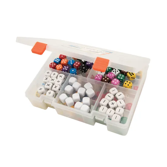 Mega Dice Case 155 Pieces - Educational Vantage