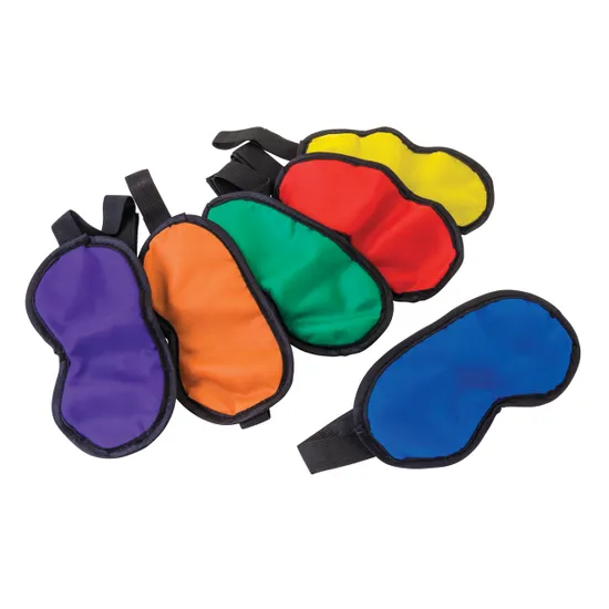 Blindfolds - Multicoloured - 6 Pieces - Educational Vantage