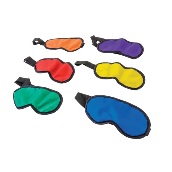 Blindfolds - Multicoloured - 6 Pieces - Educational Vantage