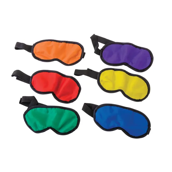 Blindfolds - Multicoloured - 6 Pieces - Educational Vantage